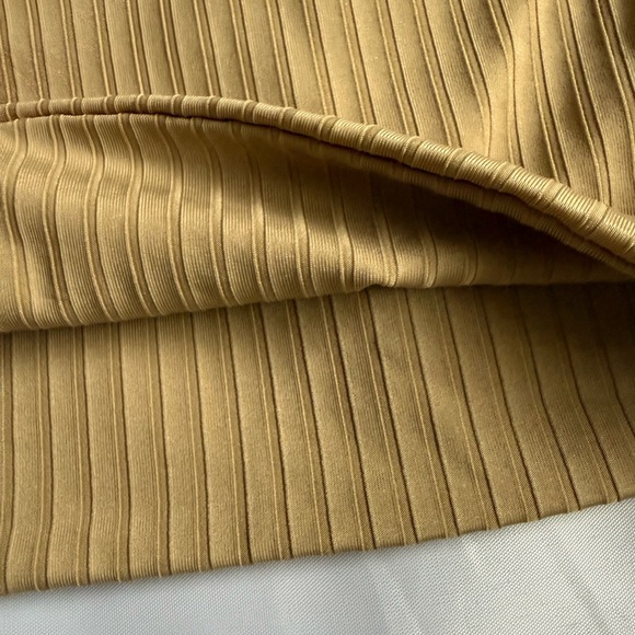 Oh Polly Ribbed Tan Jumpsuit - Picture 6 of 12